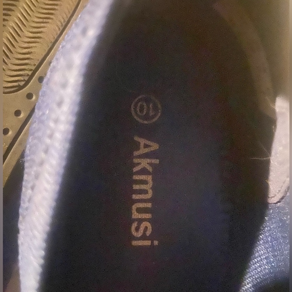Navy blue flats